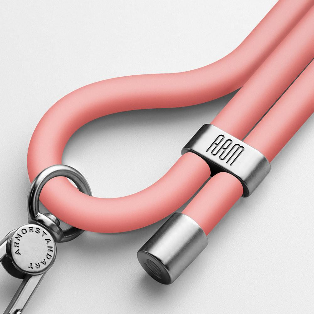 ArmorStandart Silicone Rope Titanium Pink with Grey holder (ARM76275) - зображення 1