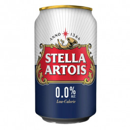   Stella Artois Пиво безалкогольне , світле, 0%, 0,33 л (911491) (5410228277118)