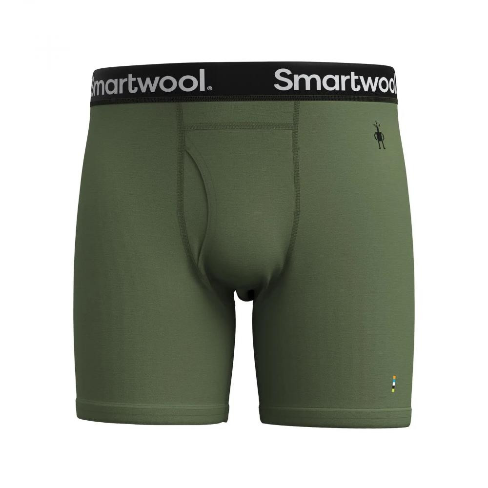 Smartwool Термотруси  Men's Merino Boxer Brief Boxed Fern Green (SW SW016998.N06) S - зображення 1