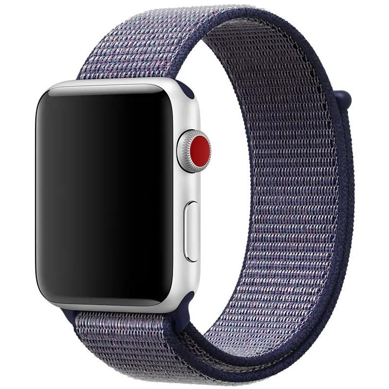 Drobak Ремінець  Sport Loop Premium для Apple Watch All Series 38/40/41mm Midnight Blue (777712) - зображення 1