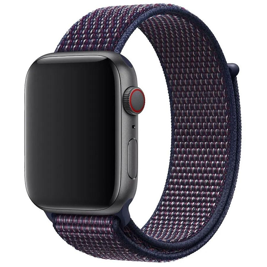 Drobak Ремінець  Sport Loop Premium для Apple Watch Series 10 42mm Indigo (777733) - зображення 1