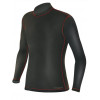 Komperdell Кофта  LONGSLEEVE SHIRT WITH ZIP NATURAL BAMBOO MEN XL BLACK 9008687005395 - зображення 1