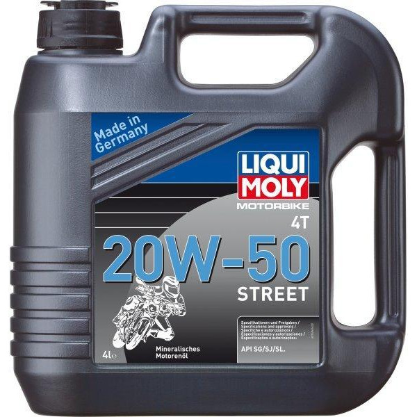 Liqui Moly Motorbike 4T 20W-50 Street 4л (1696) - зображення 1