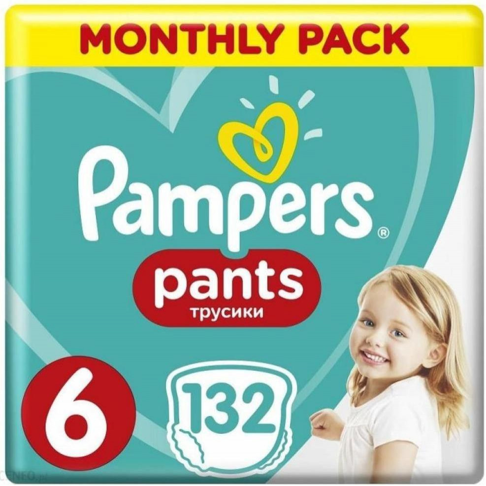 Pampers Pants Extra Large 6 132 шт - зображення 1