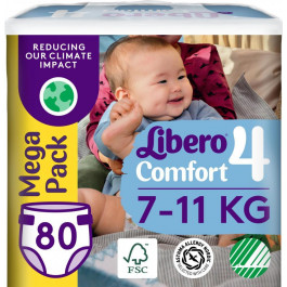   Libero Comfort 4, 82 шт.