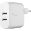 Belkin Boost Up Charge Dual USB-A Home Charger + USB-A/USB-C (WCE001VF1MWH) - зображення 1