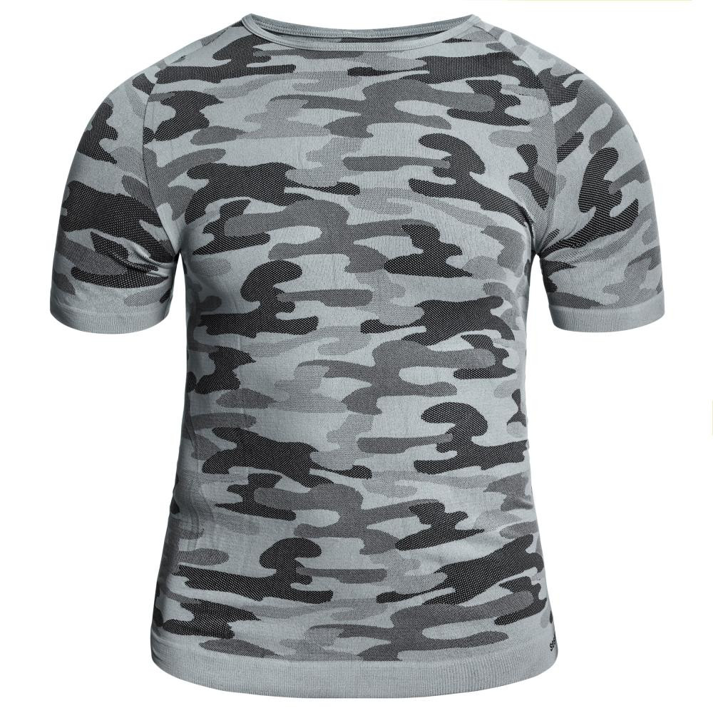 Sesto Senso Термоактивна футболка з коротким рукавом  Thermo Active - Urban Camo XL - зображення 1