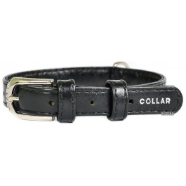   Collar Glamour без украшений, 3.5x46-60см, черный (33221)