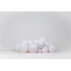 Cotton Ball Lights Гирлянда на 50 шаров 7,5м, White - зображення 1