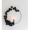 Cotton Ball Lights Гирлянда на 20 шаров 3,8м, Black - зображення 1