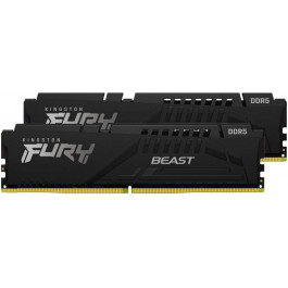   Kingston FURY 16 GB (2x8GB) DDR5 4800 MHz Beast (KF548C38BBK2-16)