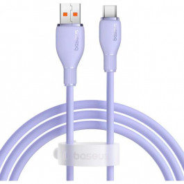   Baseus Pudding Series Fast Charging Cable USB to Type-C 100W 1.2m Purple (P10355703511-00)