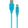 Cablexpert Premium USB2.0 AM/CM Blue 2m (CC-USB2B-AMCM-2M-VW) - зображення 1