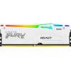 Kingston FURY 16 GB DDR5 6400 MHz Beast RGB EXPO White (KF564C32BWEA-16) - зображення 1