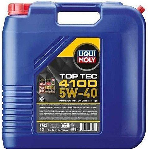 Liqui Moly TOP TEC 4100 5W-40 20л - зображення 1