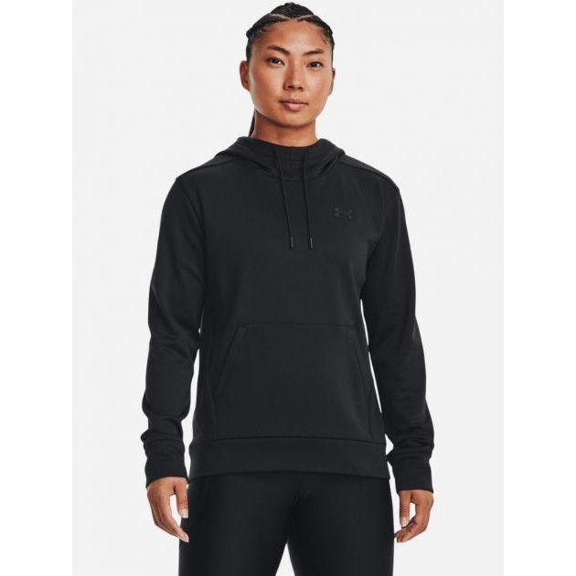 Under Armour Худі тепле жіноче  Armour Fleece Hoodie 1373055-001 M (196039072795) - зображення 1