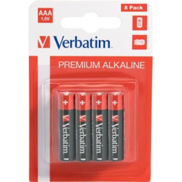   Verbatim AAA bat Alkaline 8шт Premium (49502)