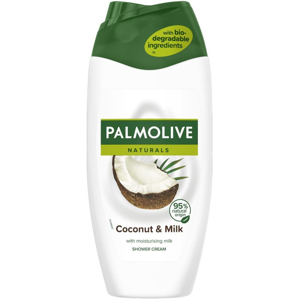 PALMOLIVE Гель для душу  Naturals Кокос і молочко Зволожуючий 250 мл (8714789732923) - зображення 1