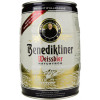 Benediktiner Пиво "" Weissbier, mini keg, 5 л (4052197000390) - зображення 1