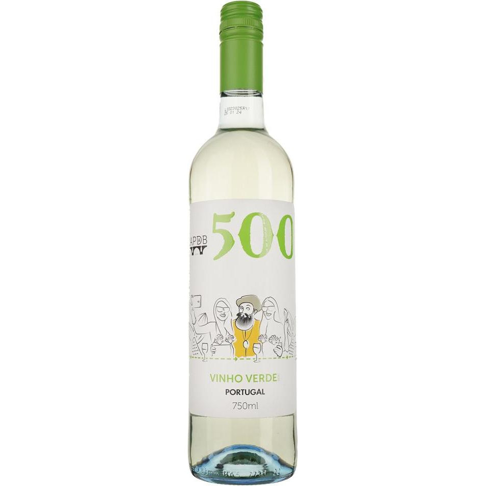 Les Grands Chais de France Вино 500 Винью Верде белое полусухое, 500 Vinho Verde 0,75 л 8.5% (5602281507534) - зображення 1