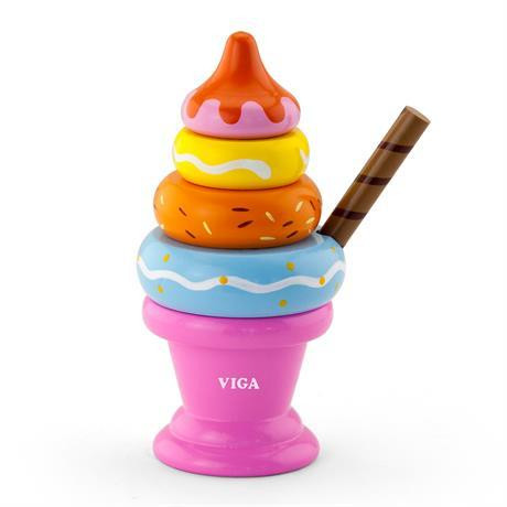 Viga Toys Мороженое с фруктами: Клубничка (51321) - зображення 1