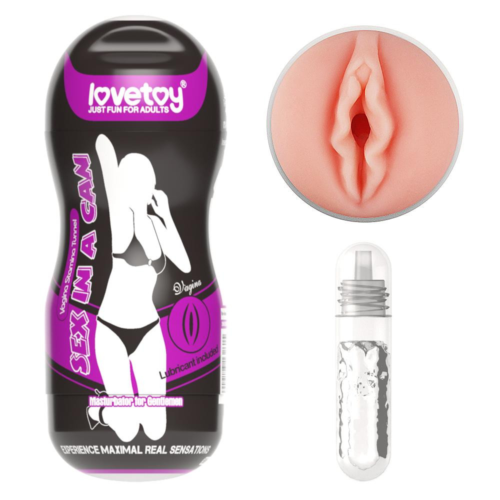 LoveToy Sex In A Can Vagina Stamina Tunnel (6452LVTOY828) - зображення 1