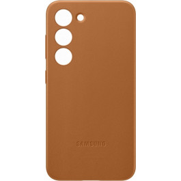   Samsung S911 Galaxy S23 Leather Case Camel (EF-VS911LAEG)