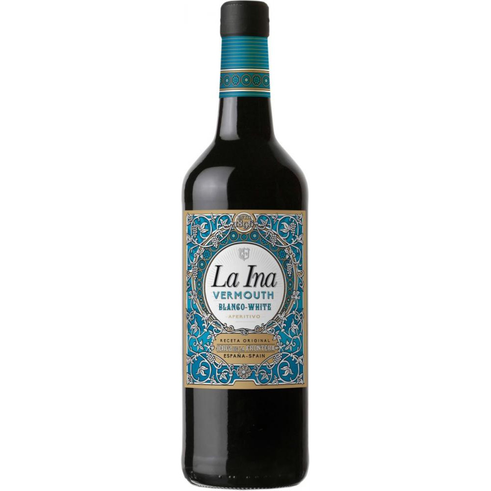 La Ina Вермут VERMUT BLANCO Белый сладкий 0.75 л 17% (8412325003819) - зображення 1