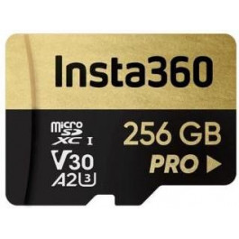   Insta360 256 GB MicroSDXC UHS-I U3 V30 A2 Class 10 (CINSBAVL)