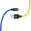 ColorWay USB to Micro USB National 1m Yellow/Blue  (CW-CBUM052-BLY) - зображення 5