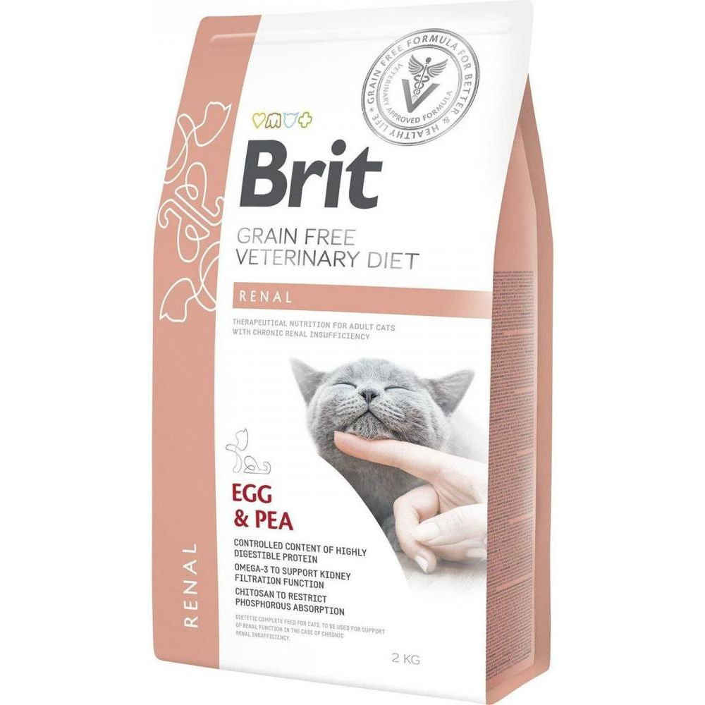 Brit Veterinary Diet Cat Renal 2 кг 170957/528325 - зображення 1