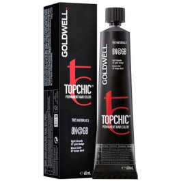   Goldwell Стійка професійна фарба для волосся  Topchic Hair Color Coloration 8N@GB 60 мл (4021609019046)