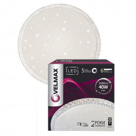   Velmax V-CL-Crystal, 40W, Smart, 3200Lm, 3000К-6500К, Пульт ДК (23-42-55)