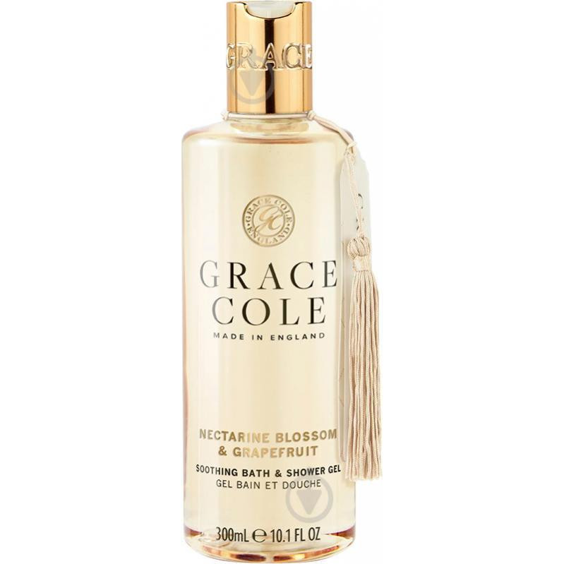 Grace Cole Гель для ванни та душу  Nectarine Blossom & Grapefruit 300 мл (5055443649496) - зображення 1