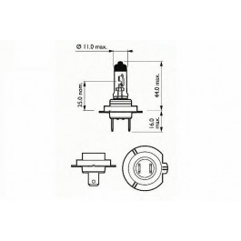   SCT H7 12V55W PX26D 202907