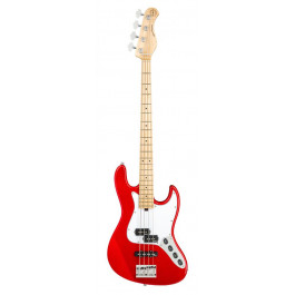   Sadowsky MetroExpress 21-Fret Hybrid P/J Bass, Maple, 4-String (Candy Apple Red Metallic) SME21HP431MOKUFR