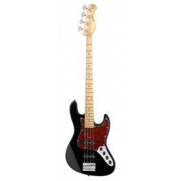   Sadowsky MetroExpress 21-Fret Vintage J/J Bass, Maple, 4-String (Solid Black High Polish) SME21VJ423MOKUFR