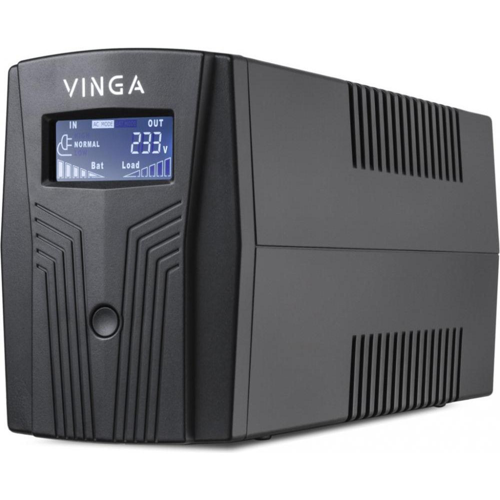 Vinga LCD 1500VA plastic case (VPC-1500P) - зображення 1