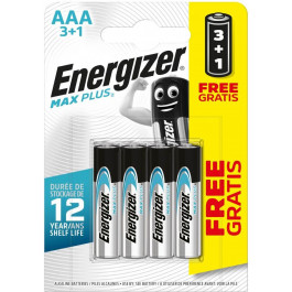   Energizer Max Plus AAA 4шт/уп (6429534)