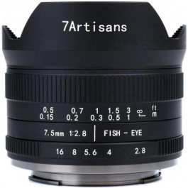   7Artisans 7.5mm f/2,8 Fisheye