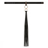 Rosy Gold Collar with Flogger Black (SX1198) - зображення 4