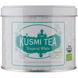   Kusmi Tea Чай белый  Tropical White органический 90 г (3585810080598)