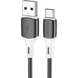   Borofone BX79 Silicone USB to USB-C 1m Black (BX79CB)