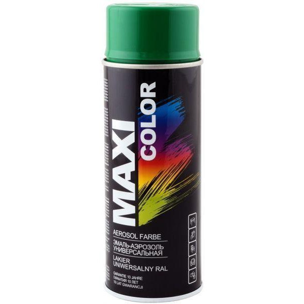 MAXI color Емаль аерозольна універсальна декоративна Maxi Color Ral 6029 м'ятно-зелена 400 мл (8711347208586) - зображення 1