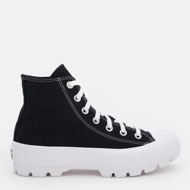 Converse Жіночі кеди високі  Ctas Lugged Hi 565901C-001 38 (7.5US) 24.5 см Чорні (888757362745) - зображення 1