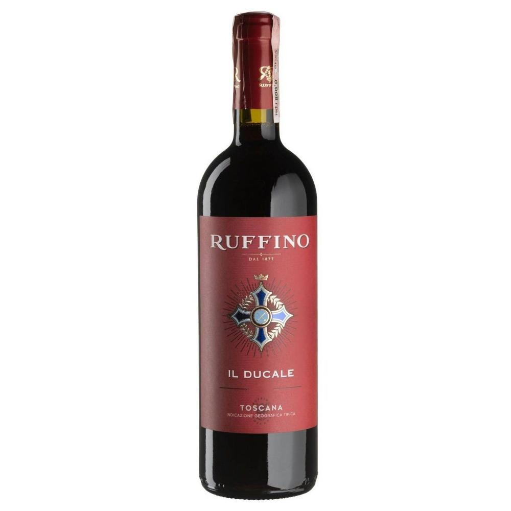 Ruffino Вино  Il Ducale, червоне, сухе, 0,75 л (8001660108756) - зображення 1