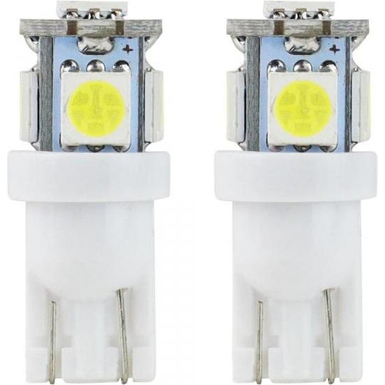 AMIO T10 W5W СТАНДАРТ 5 SMD 5050 12V 01284 - зображення 1