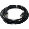 ExtraDigital FTP Cat.6a RJ45 2m Black (KBP1865) - зображення 1