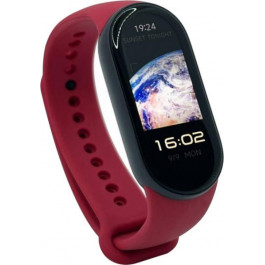   BeCover Силіконовий ремінець  для Xiaomi Mi Smart Band 9 Red Wine (711969)