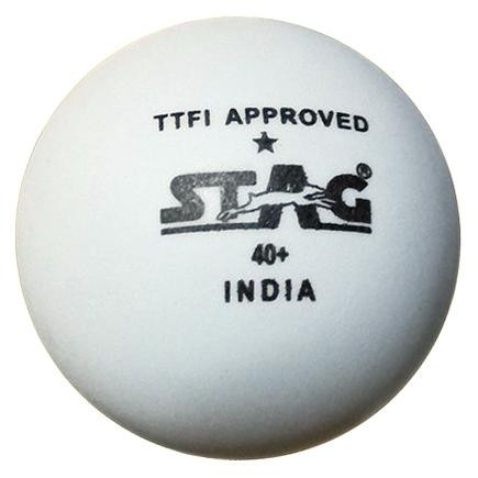 Stag Шарики для настольного тенниса  One Star White Ball 6 шт (TTBA-440.W) - зображення 1